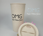 Tasse à  café OMG biodegradable .